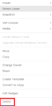 VM options delete